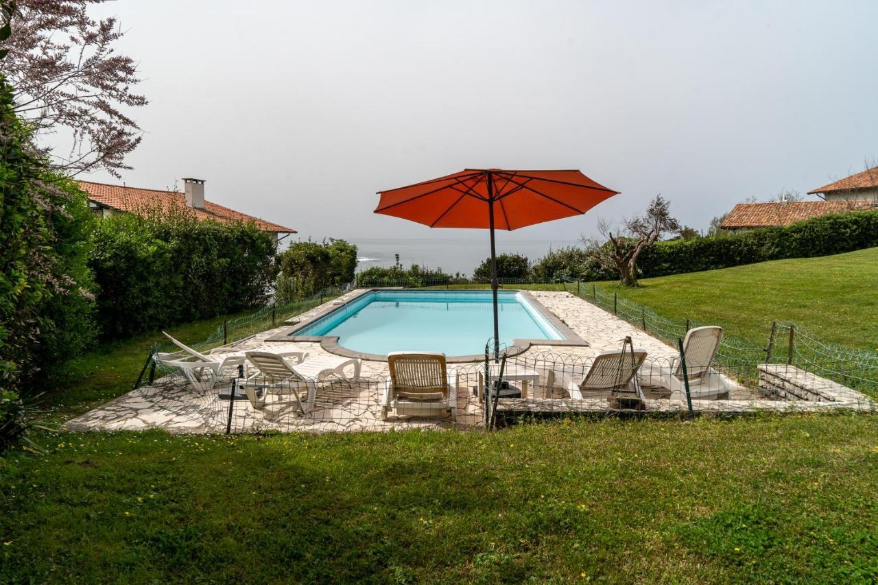 Maison De Maitre Piscine Vue Ocean - Bidart Zewnętrze zdjęcie