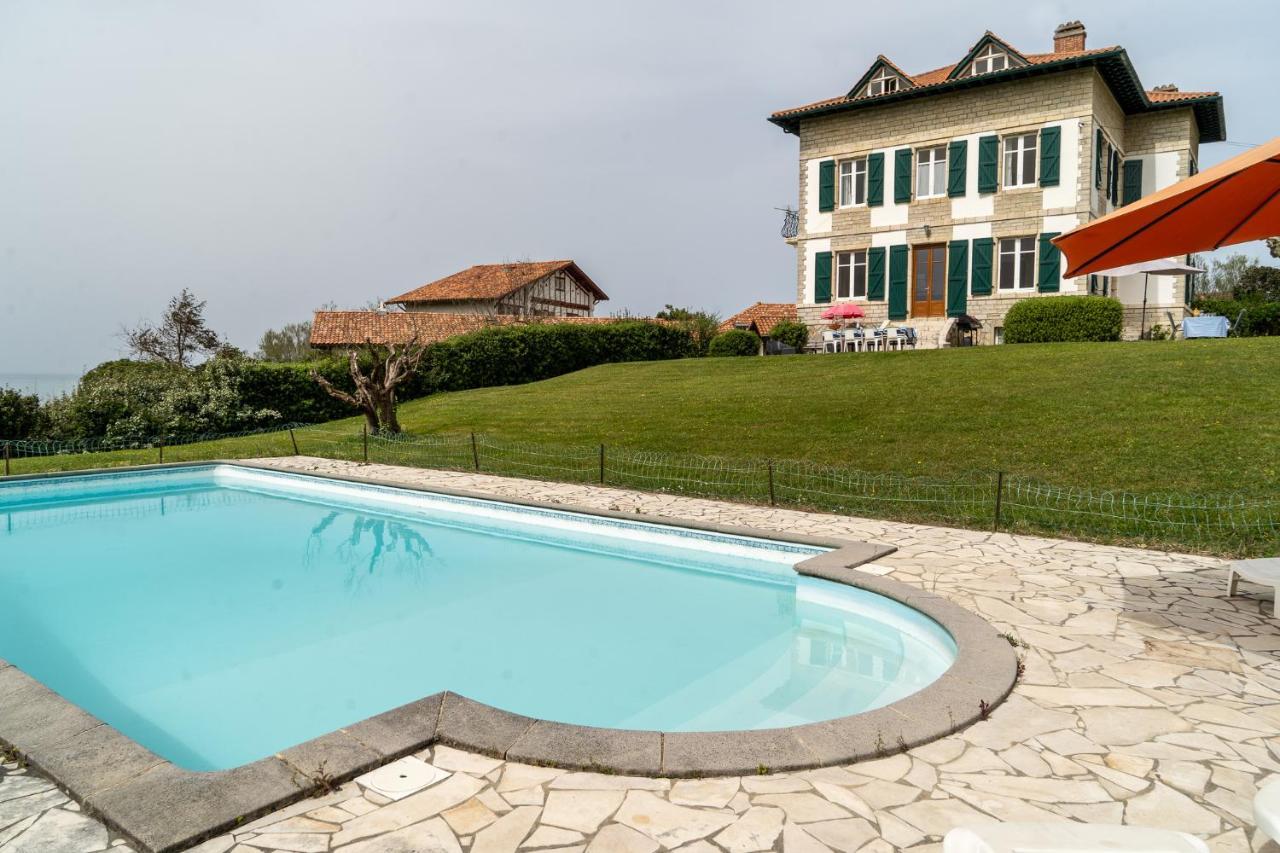 Maison De Maitre Piscine Vue Ocean - Bidart Zewnętrze zdjęcie