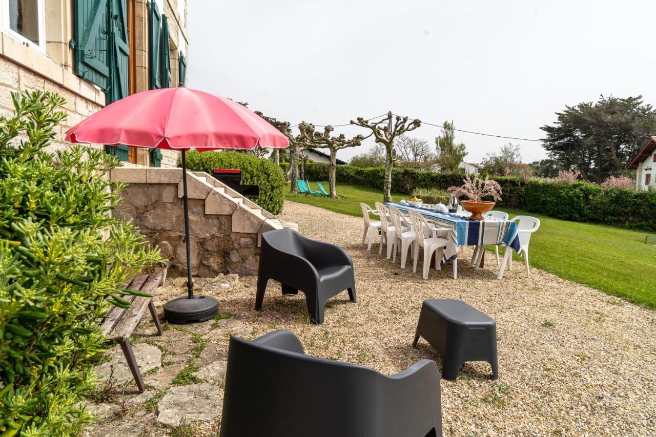 Maison De Maitre Piscine Vue Ocean - Bidart Zewnętrze zdjęcie