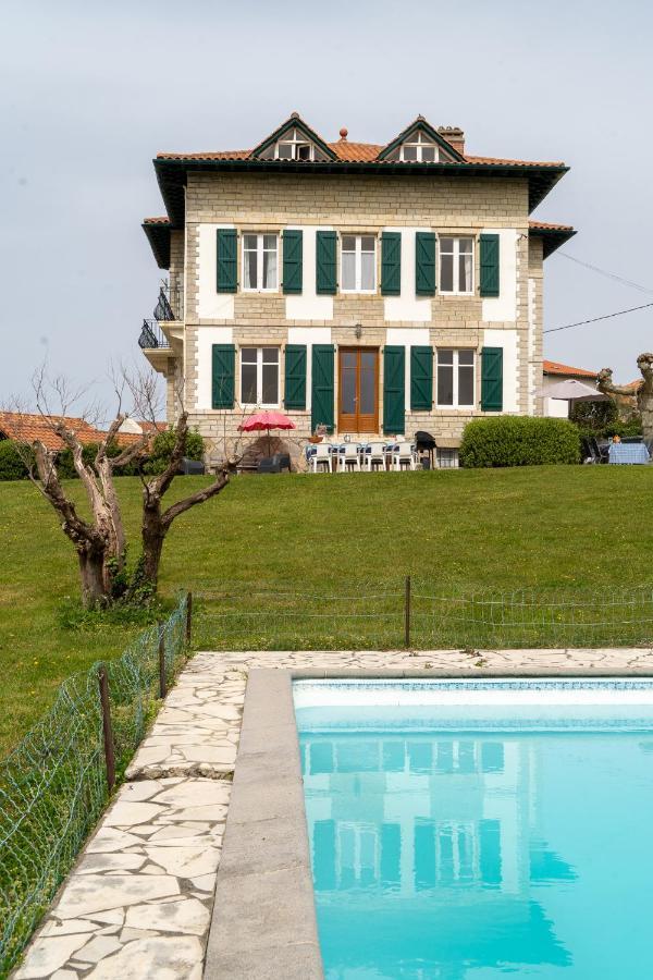 Maison De Maitre Piscine Vue Ocean - Bidart Zewnętrze zdjęcie