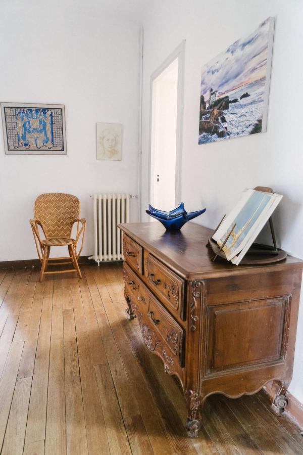 Maison De Maitre Piscine Vue Ocean - Bidart Zewnętrze zdjęcie
